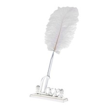 Wedding White Feather Quill