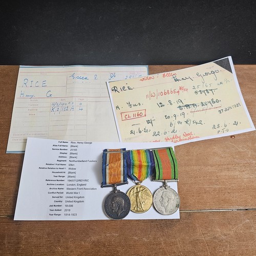 Ww1 pair medals - pair,