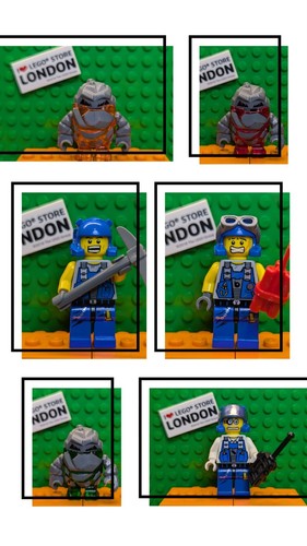 Lego power miners minifigures - power,