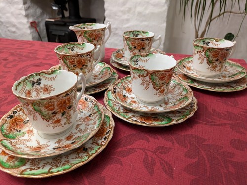 Antique sutherland china cups - china,