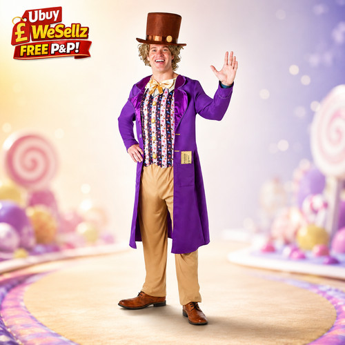 Willy wonka costume - costume, dahl