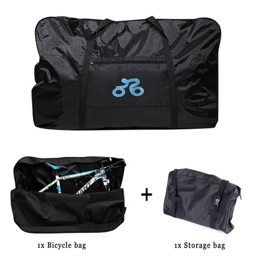 Folding bike bag - folding, 1680d