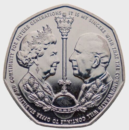 2022 50p gibraltar - end, &