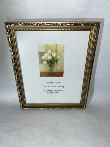 Vintage gold tone - gold, wooden