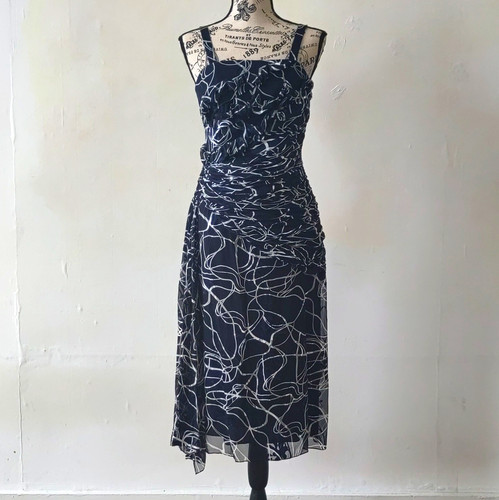 Condici navy white l square - &,