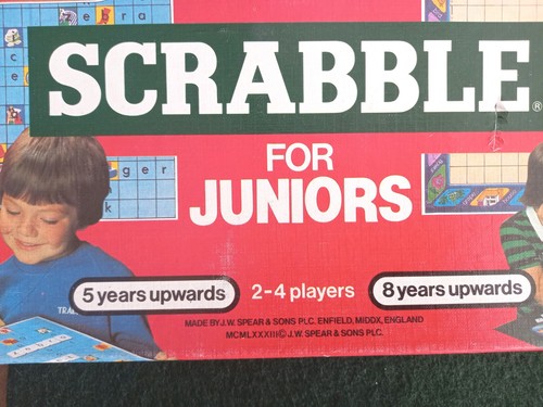 Scrabble for juniors spears - scrabble,