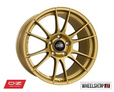Subaru OZ Ultraleggera R18 5x114.3 alloy wheels 4x 18 inch gold rims KBA 50359