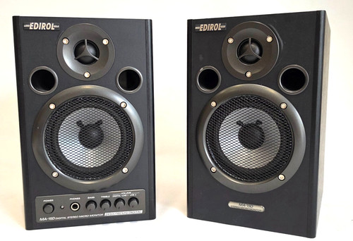 Edirol 15d stereo monitors - edirol,