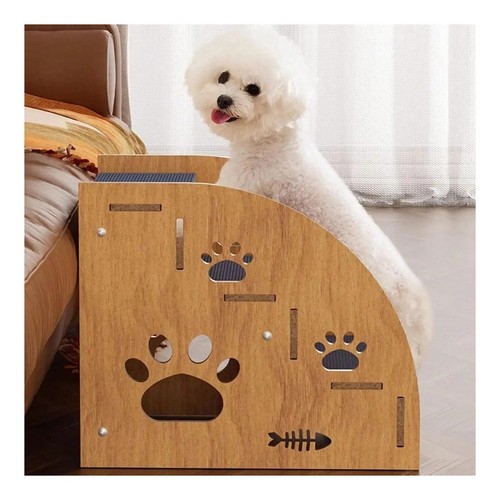 Step pet stairs wood - wood, fiber