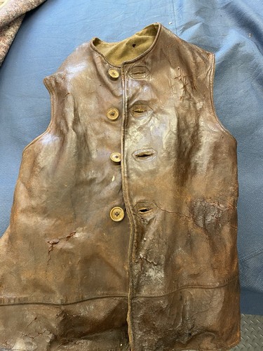 Ww2 leather jerkin - ww2,