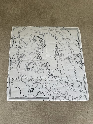 North printed bandana - north,