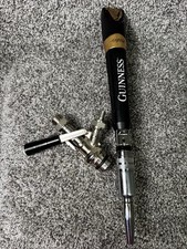 Guinness Stout Tap Handle Faucet W/ New Coupler New Design Rare Beer Tap No Box