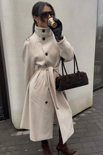 Zara long coat - coat, and