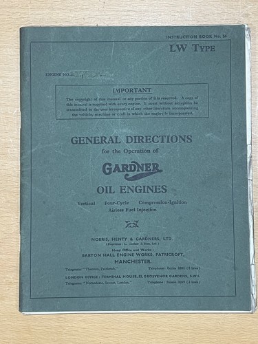 Gardner diesel engines - diesel,