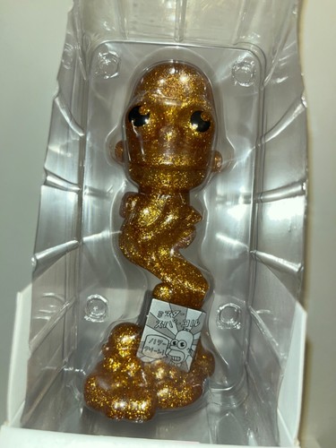 Kidrobot sparkle gold - kidrobot,