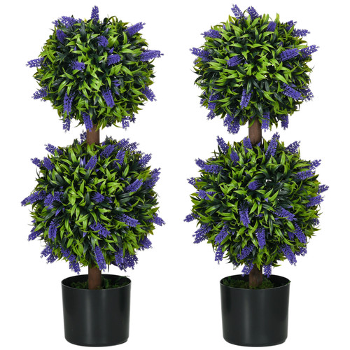Homcom set potted - homcom,