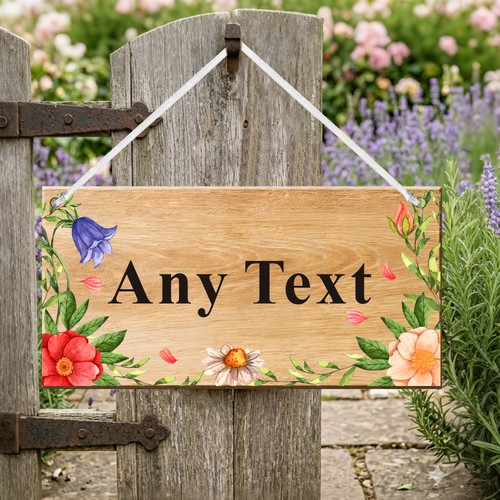 Personalised garden sign - personalised,