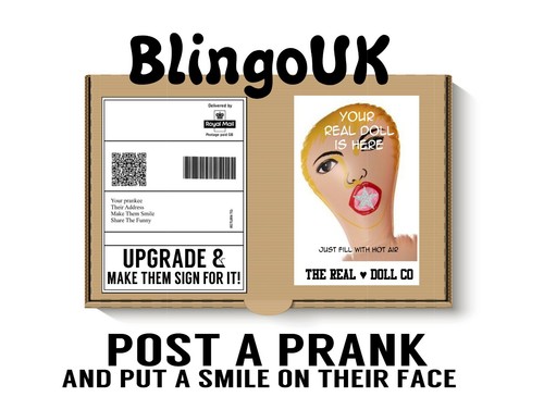 Blow doll prank postal - doll,