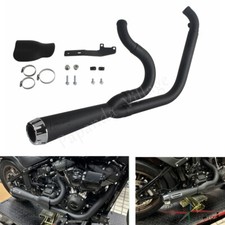 2-Into-1 Exhaust System For Harley Dyna FXD Street Bob FXDB FXDL FXDWG 2006-2017