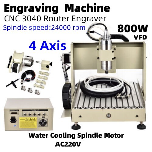 800w axis cnc3040 router - cnc3040,