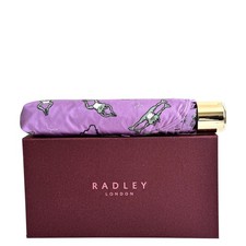 Radley Umbrella Lilac Compact Handbag Umbrella Gift Boxed - Jumping For Joy -New