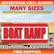 BOAT RAMP Advertising Banner