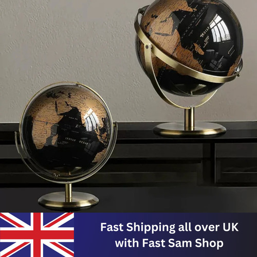 Large size world globe - world,