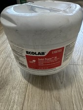 Ecolab Solid Power XL  6100185 Dishwasher Machine Detergent 9 lbs