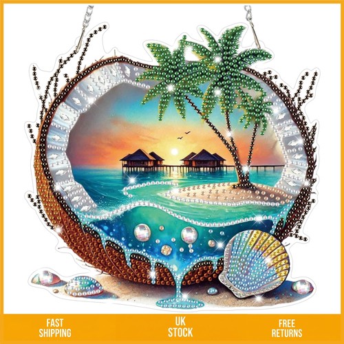 Vibrant summer coconut diamond - vibrant,