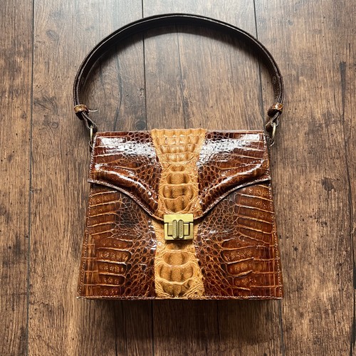 Vintage genuine crocodile - genuine,