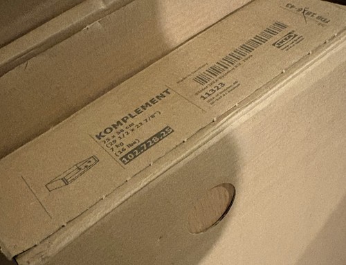 Ikea komplement oak wood - komplement,