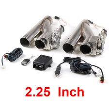 2×2.25" 57mm Electric Exhaust