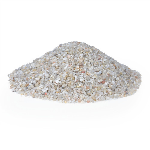 Aquarium gravel natural white - gravel,