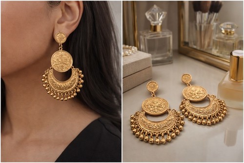 7cm vintage style - , hoops