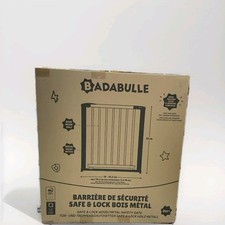 Badabulle safe and lock wood