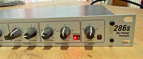 Dbx 286s microphone preamp - 286s, &