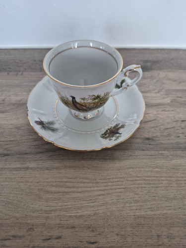 Leander pheasant tea cup - pheasant,