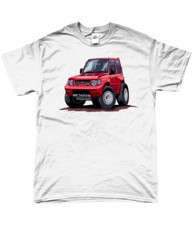 Mitsubishi Pajero Evolution Cartoon Style T-Shirt