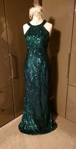 Quiz sequin dark green - quiz,