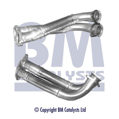 Front exhaust pipe fit - exhaust, +