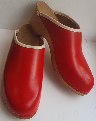Swedish wooden clogs - wooden, clogs,