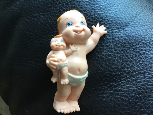 Vintage hard plastic baby - plastic, doll