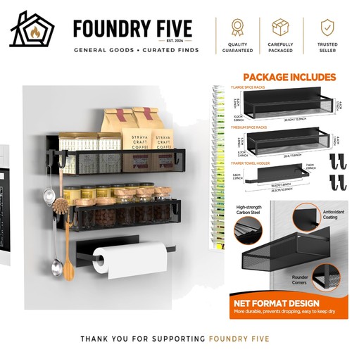 Magnetic spice racks - spice, with