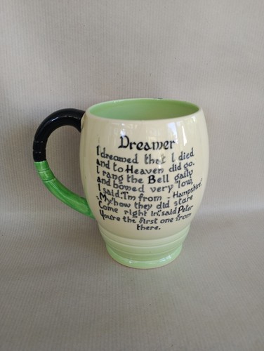 Damaged carlton ware - 'damaged',