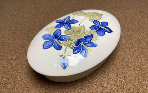 Moorcroft pottery trinket - moorcroft,