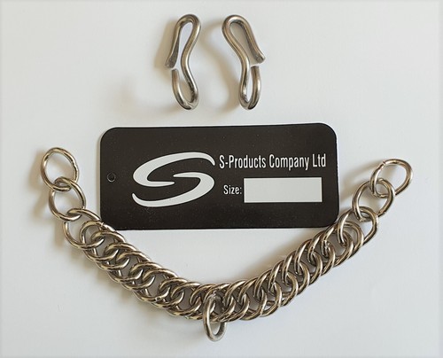 Double link curb - link, and