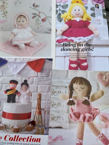 Doll toy knitting - doll,