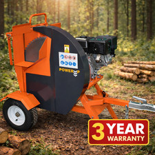 15HP petrol log saw bench