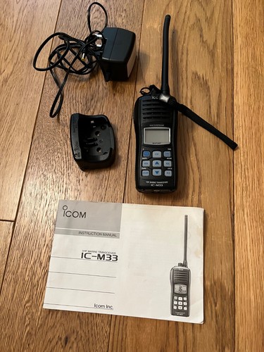 Icom m33 vhf marine - icom,