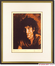 RONNIE WOOD "Ronnie II" Lithograph Print Signed Framed Limited ED185